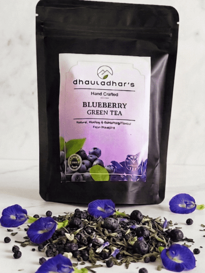 Blueberry Green Tea