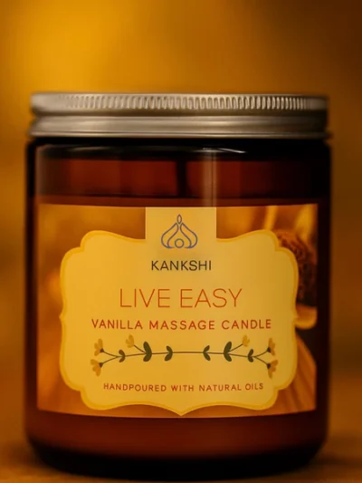 Live Easy - Vanilla Massage Candle