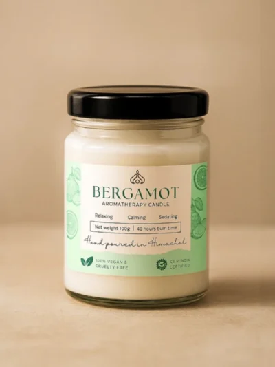 Bergamot Aromatherapy Candle