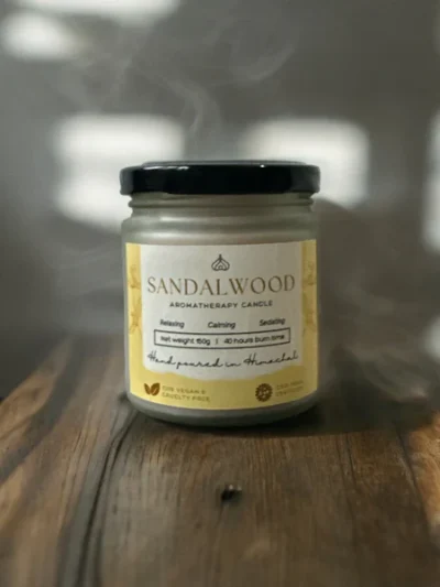 Sandalwood Aromatherapy Candle